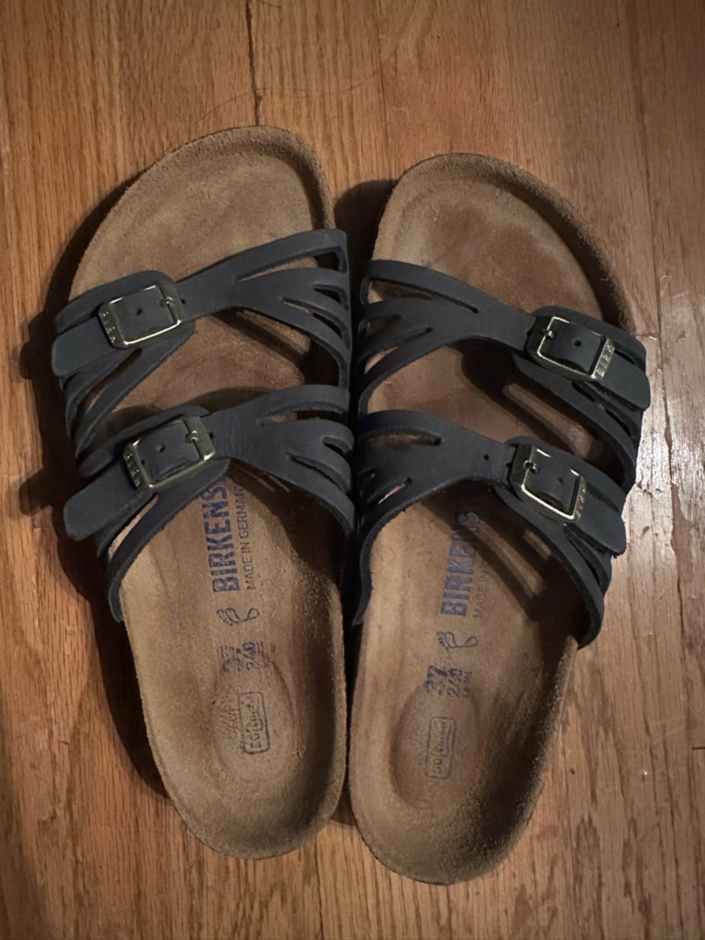 Birkenstock Granada Sandal Midnight Blue EU Size 37